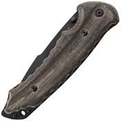 Kiku Large Linen Micarta Handle Folding Blade Knife