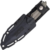 Kiku Small Fixed Blade Knife w/ Hard Molded Nylon Sheath