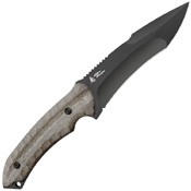 Kiku Small Fixed Blade Knife w/ Hard Molded Nylon Sheath
