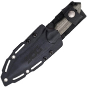 Kiku Small Fixed Blade Knife w/ Hard Molded Nylon Sheath