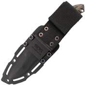 Kiku Small Fixed Blade Knife w/ Hard Molded Nylon Sheath