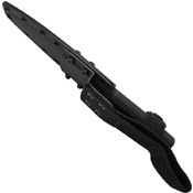 SOG Black Leather Sheath for Creed Fixed Blade Knife