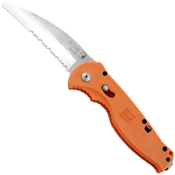 SOG Orange Handle Flash Rescue Knife