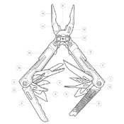 SOG PowerPint Stainless Steel Multi-Tool