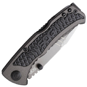 SOG Sideswipe Mini Aluminum Handle Folding Blade Knife