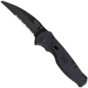 SOG Black Tini Flash Rescue Knife