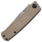 SOG Terminus BD1 Steel Plain Edge Folding Blade Knife