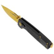 SOG Terminus XR LTE - Carbon + Gold Folding Knife