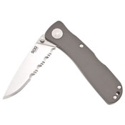 SOG Twitch II Partially Serrated Knife