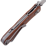Twitch II Plain Edge Drop-Point Folding Blade Knife