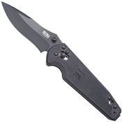 Visionary I Black GRN Handle Folding Blade Knife