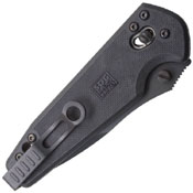 Visionary I Black GRN Handle Folding Blade Knife