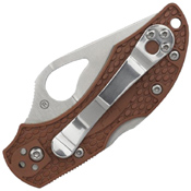 Spyderco Byrd Robin 2 Clip-Point Folding Blade Knife