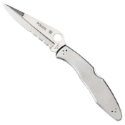 Spyderco Police Model 4.125 Inch Blade Folding Knife