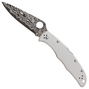 Spyderco Endura 4 Titanium Damascus Folding Knife