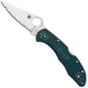 Blue Delica 4 Folding Knife