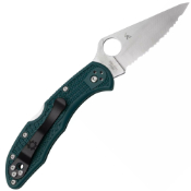 Blue Delica 4 Folding Knife