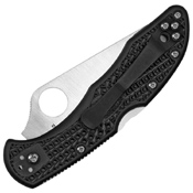 Spyderco Delica 4 Black FRN 4.25 Inch Handle Folding Knife