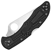 Spyderco Delica 4 Black FRN 4.25 Inch Handle Folding Knife