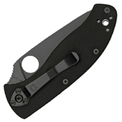 Spyderco Tenacious 4.45 Inch Black G-10 Handle Folding Knife