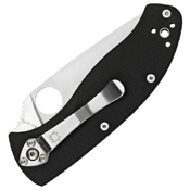 Spyderco Tenacious 4.45 Inch Black G-10 Handle Folding Knife