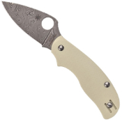 Spyderco Urban Sprint Folding Knife Damascus Blade