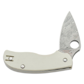 Spyderco Urban Sprint Folding Knife Damascus Blade