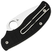 Urban Lightweight Leaf-Shape Blade Folding Knife - Black