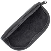 Travel Black Leather Case