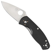 Spyderco Persistence Plain Edge Folding Knife - Black