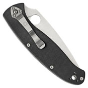 Spyderco Resilience Plain Edge Folding Knife - Black