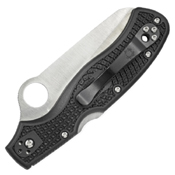 Spyderco Rescue 3 VG-10 Steel Blade Folding Knife - Black