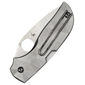 Chaparral Titanium Handle Plain Edge Folding Blade Knife