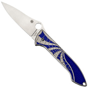 Spyderco Mike Draper Liner Lock Titanium Folding Knife