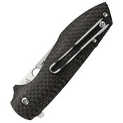 Spyderco Positron Plain Carbon Fiber Flipper