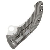 Tighe Stick Titanium Handle Folding Blade Knife