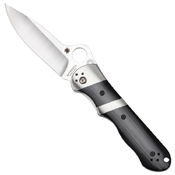 Lil' Sub-Hilt Style Handle Folding Knife - Black
