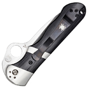 Lil' Sub-Hilt Style Handle Folding Knife - Black