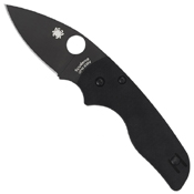 Lil' Native Black Blade Compression Lock Folding Knife