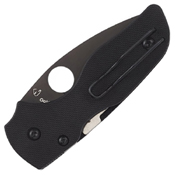 Lil' Native Black Blade Compression Lock Folding Knife