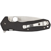 Spyderco Amalgam Plain Edge Folding Blade Knife