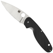 Spyderco Emphasis Black G-10 Handle Folding Blade Knife