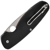 Spyderco Emphasis Black G-10 Handle Folding Blade Knife