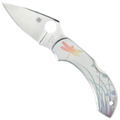 Spyderco Dragonfly Leaf-Shape Blade Folding Knife