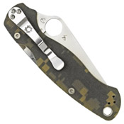 Spyderco Para Military Model 2 G10 Handle Folding Blade Knife