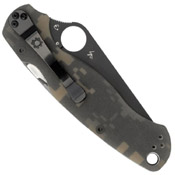 Spyderco Para Military Model 2 G10 Handle Folding Blade Knife