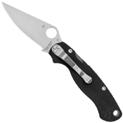 Spyderco Para Military 2 Left Handed Plain Edge Folding Knife