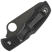 Salt 1 Lightweight Plain Edge Folding Knife - Black