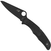 Spyderco Pacific Salt 2 Black Plain Edge Folding Knife