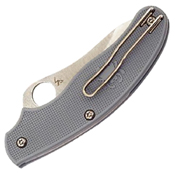 Spyderco UK Penknife Drop Point Blade Folder